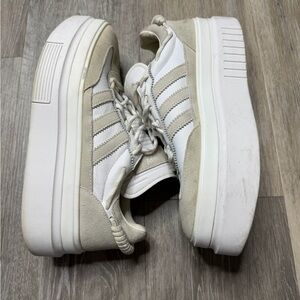 Adidas Super Sleek 72 Womens Size 10 Ivy Park Beyonce Beige White Platform Shoe